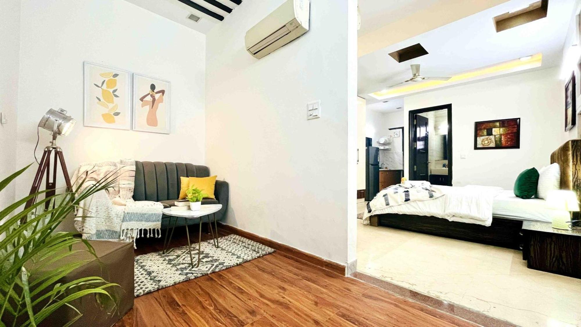 Olive Service Apartments - Greater Kailash Nuova Delhi Camera foto