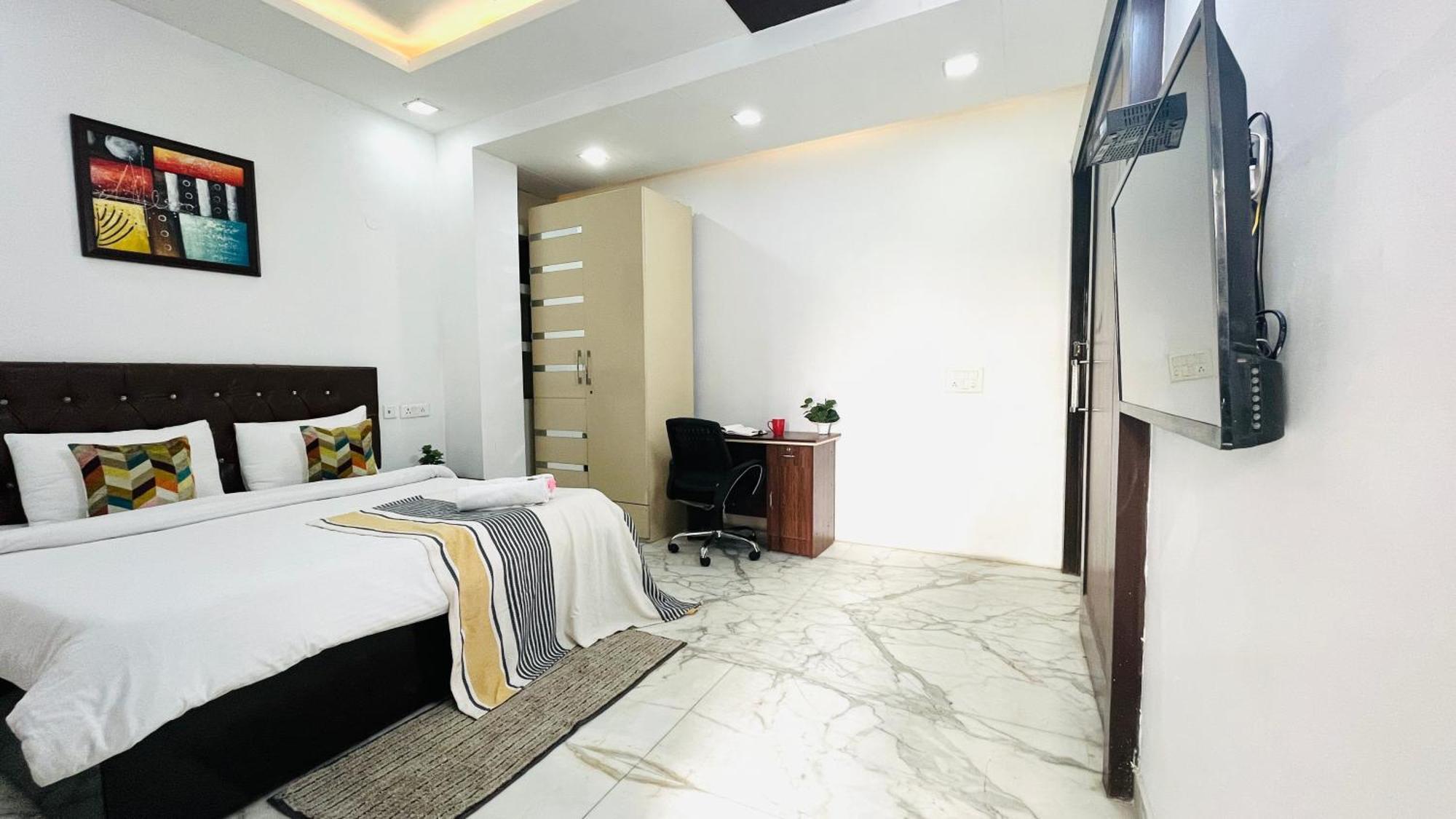 Olive Service Apartments - Greater Kailash Nuova Delhi Camera foto