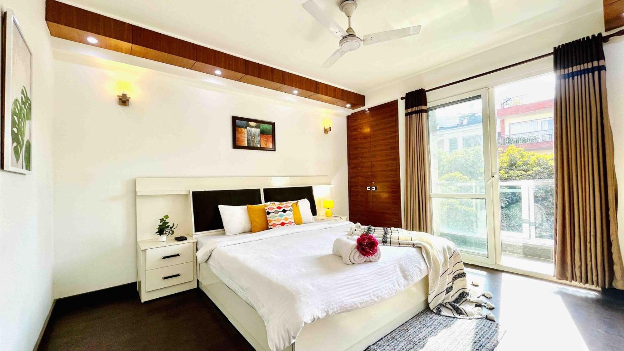 Olive Service Apartments - Greater Kailash Nuova Delhi Camera foto