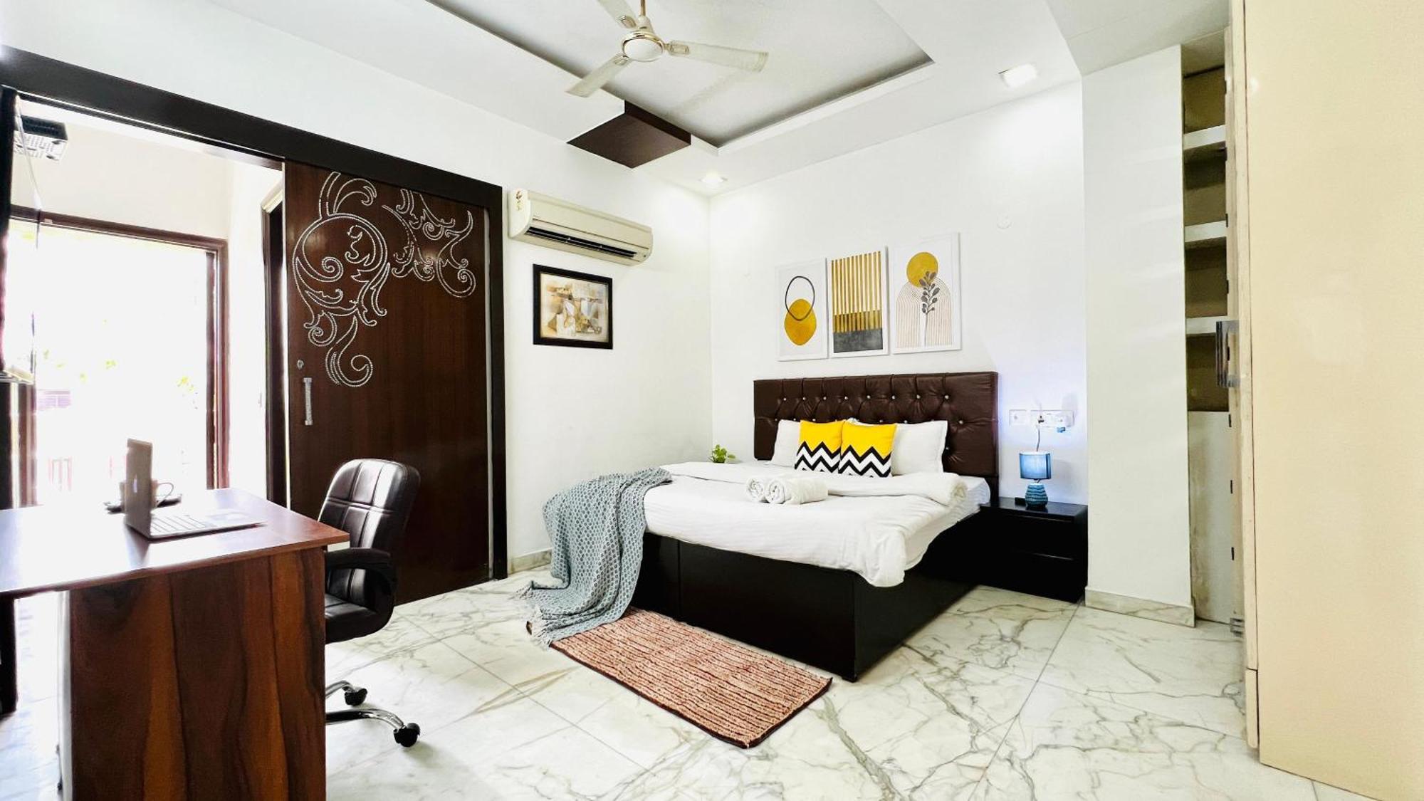 Olive Service Apartments - Greater Kailash Nuova Delhi Camera foto