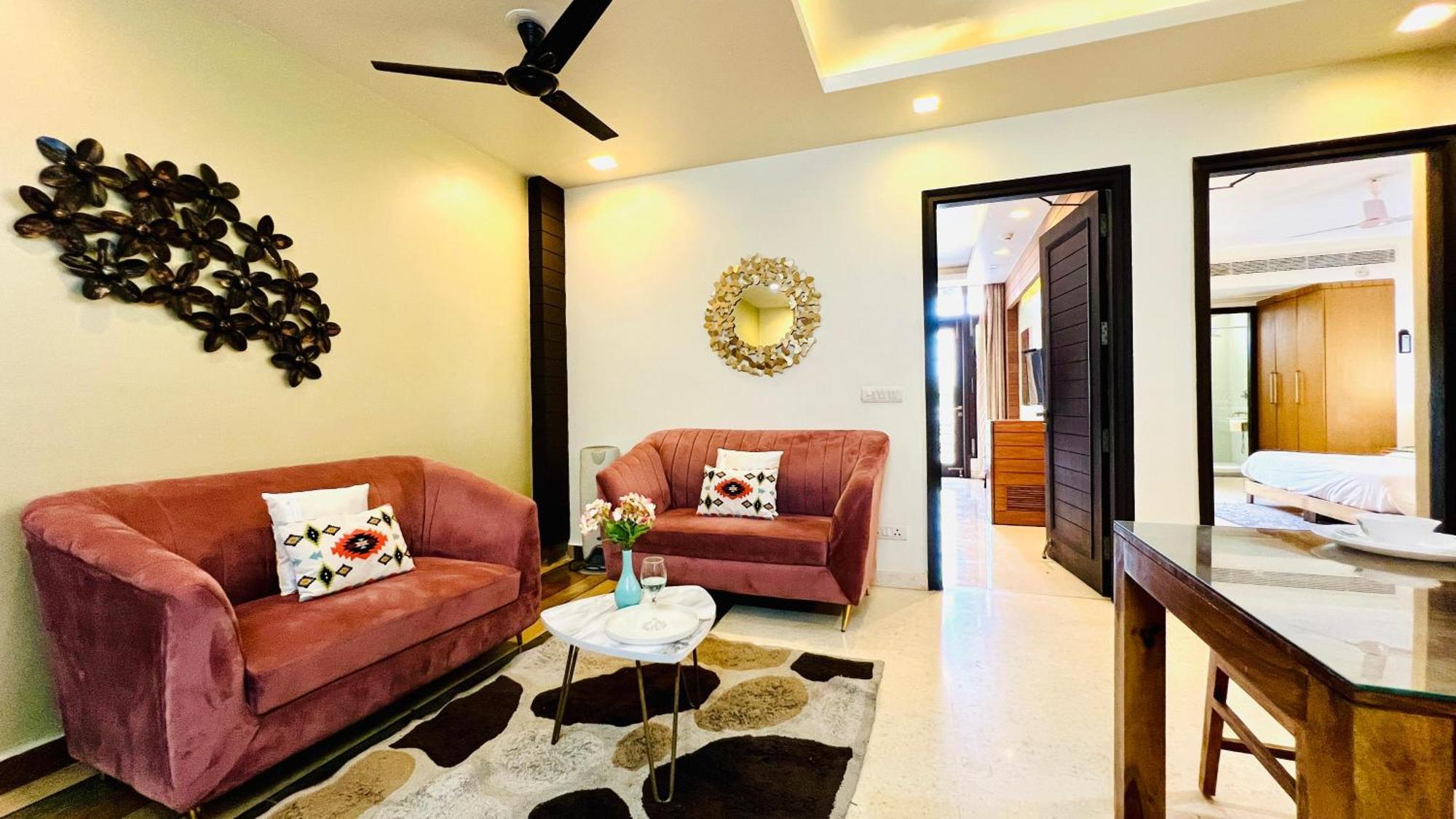 Olive Service Apartments - Greater Kailash Nuova Delhi Esterno foto
