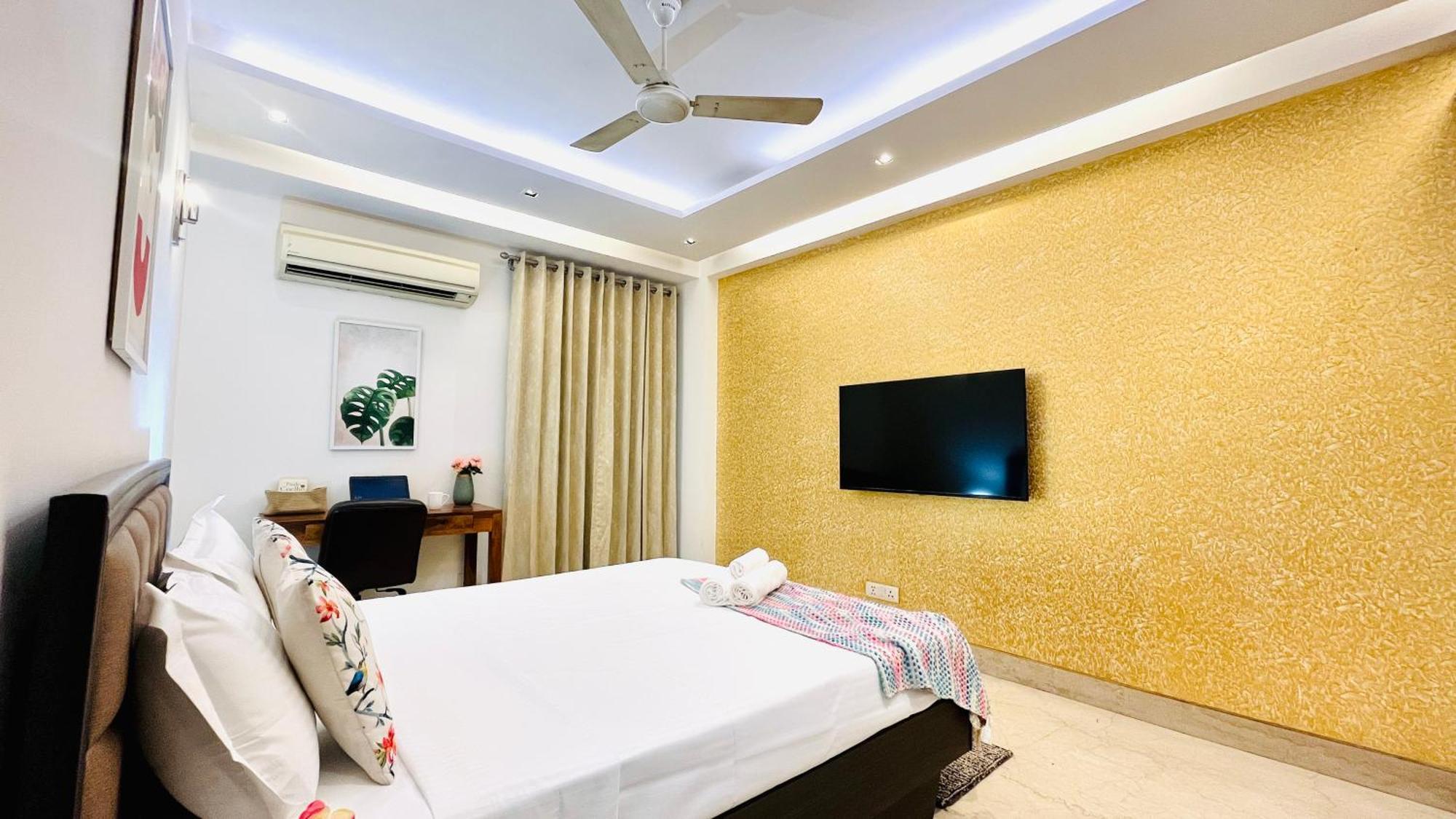 Olive Service Apartments - Greater Kailash Nuova Delhi Camera foto